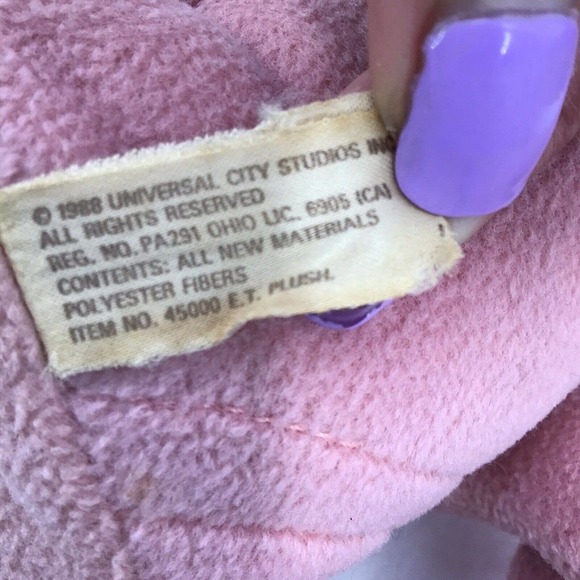 VTG 1988 E.T. The Extra-Terrestrial" 10 Plush Doll Universal Studios Exclusive 2 - Picture 7 of 16